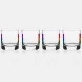 Aangepaste Minimale Sjabloon Zakelijke Logo Set va Whisky Glas (Rechts)