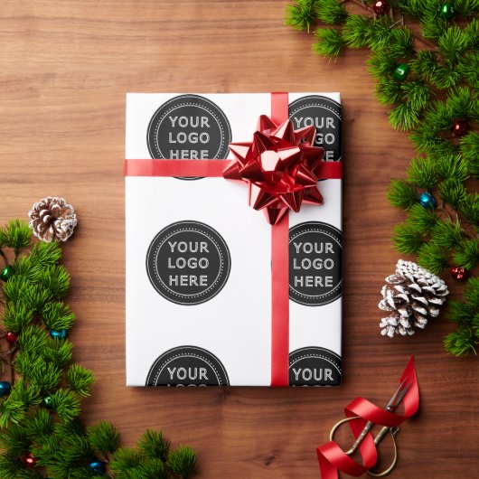 Aangepaste Minimalist, eenvoudig & modern Cadeaupapier (Feestdagen Geschenken)