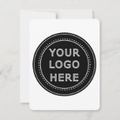 Aangepaste minimalistische, eenvoudige & moderne feestdagenkaart (Voorkant)