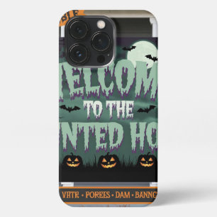 Aangepaste minimalistische geometrische Initialen  iPhone 13 Pro Hoesje