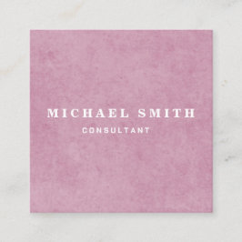 Aangepaste minimalistische moderne QR-code Logo Vierkante Visitekaartje