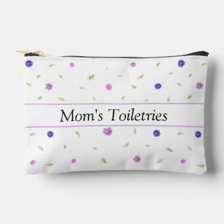 Aangepaste Minimalistische Waterverf Bloemen Acces Etui