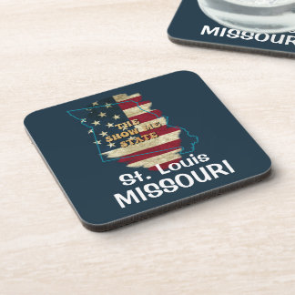 Aangepaste 'Missouri State Beverage Coaster' Bier Onderzetter