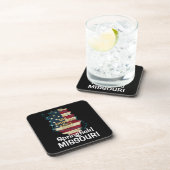 Aangepaste 'Missouri State Beverage Coaster' Bier Onderzetter (Rechterzijde)