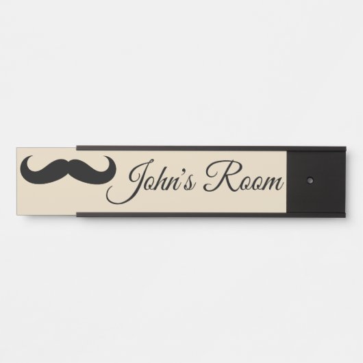 Aangepaste modelontwerpnaam deurbordje (Voorkant)