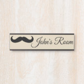 Aangepaste modelontwerpnaam deurbordje (Voorkant)