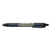 Aangepaste modeltrein blauwe inkt pen (Bodem)