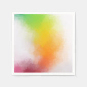 Aangepaste, moderne, Abstracte Art-Sjabloon voor k Servet (Voorkant)