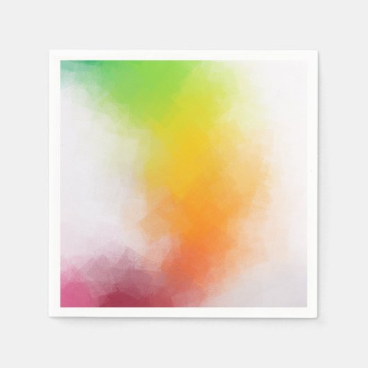 Aangepaste, moderne, Abstracte Art-Sjabloon voor k Servet (Voorkant)