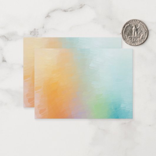 Aangepaste, moderne, Abstracte lege Sjabloon met k (Voorkant / Achterkant in situ)