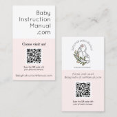 Aangepaste, moderne bedrijfskaarttemplate visitekaartje (Voorkant / Achterkant)