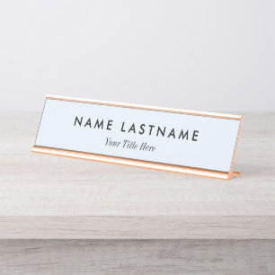 Aangepaste moderne bedrijfsreclame bureau naambordje