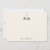 Aangepaste moderne Boho-planten bruidsdouche Bedankkaart (Voorkant)