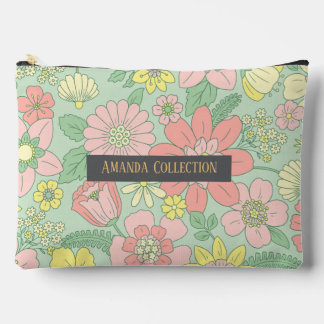 Aangepaste moderne botanische saliegroene gouden l etui
