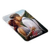 Aangepaste Moderne Couple foto Magneet (Rechterzijde)