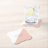 Aangepaste, moderne, eenvoudige Sjabloon Kartonnen Onderzetters (Insitu)