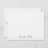 Aangepaste moderne, eenvoudige Sjabloon Typografie (Achterkant)