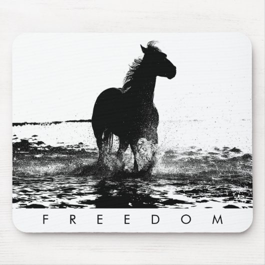 Aangepaste moderne, elegante Pop-art met ronde paa Muismat (Voorkant)