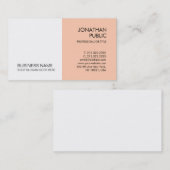 Aangepaste moderne, elegante Sjabloon voor bedrijv Visitekaartje (Voorkant / Achterkant)