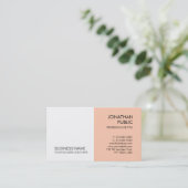 Aangepaste moderne, elegante Sjabloon voor bedrijv Visitekaartje (Staand voorkant)