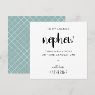 Aangepaste moderne en Schattigee neef Afstuderen Kaart