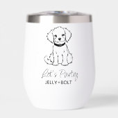 Aangepaste moderne foto Elegante hond (Voorkant)