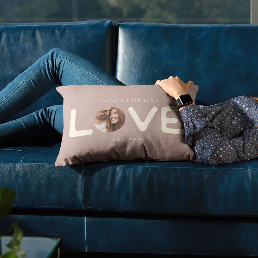 Aangepaste moderne foto's VERLIES Valentijnse Paa Kussen