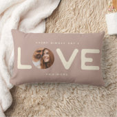 Aangepaste moderne foto's VERLIES Valentijnse Paa Kussen (Deken)