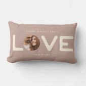 Aangepaste moderne foto's VERLIES Valentijnse Paa Kussen (Voorkant)