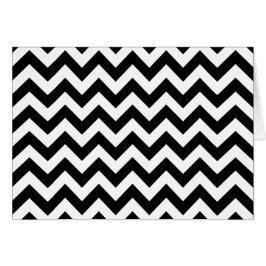 Aangepaste moderne grote zwarte en witte Chevrons