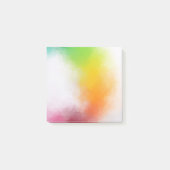 Aangepaste moderne kleurrijke Abstracte Art-Sjablo Post-it® Notes (Voorkant)