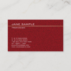 Aangepaste, moderne, minimalistische elegante donk visitekaartje