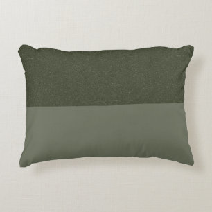 Aangepaste moderne Moss Green Dual-Tone Accent Pil Kussen