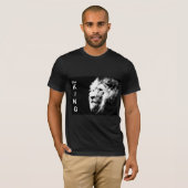 Aangepaste moderne Pop Kunst Lion Hoofd Elegant Ma T-shirt (Voorkant volledig)