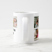 Aangepaste moderne reeks 7 Sjabloon voor fotocolla Extra Grote Beker (Achterkant)