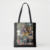 Aangepaste moderne Sjabloon voor fotocollage 14 Draagtas (Voorkant)