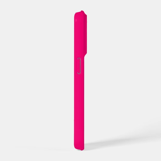 Aangepaste moderne stijlvolle naam Minimal Royal P iPhone Hoesje (Rechterkant)