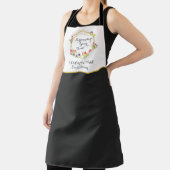 Aangepaste, moderne Tulps Gold- en Black Event Pla Schort (Insitu)