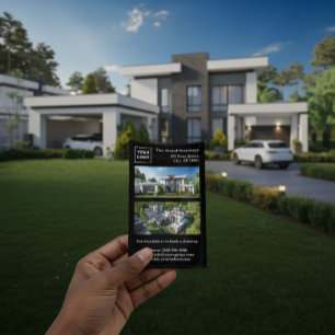 Aangepaste moderne vastgoedflyer met QR-code Flyer