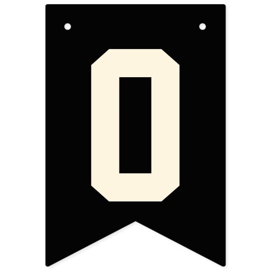 Aangepaste moderne vet gefeliciteerd Afstuderen Vlaggetjes (Tweede vlag)