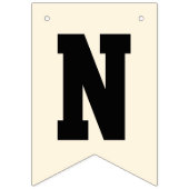 Aangepaste moderne vet gefeliciteerd Afstuderen Vlaggetjes (Derde vlag)