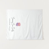 Aangepaste moderne zakelijke tafel runner banner s wandkleed (Voorkant (horizontaal))