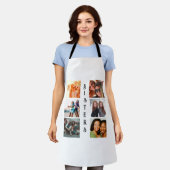 Aangepaste moderne zussen 6 Foto Collage Schort (Gedragen)