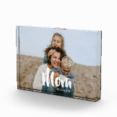 Aangepaste Moeder Opgerichte Moderne Schrift Fotoblokken (Rechts)
