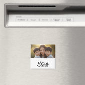 Aangepaste Moeder Opgerichte Moderne Script Foto Magneet (Insitu (Vaatwasser))