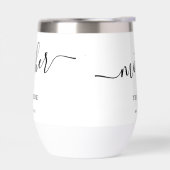 Aangepaste moeder van de bruid script kalligrafie  (Links)