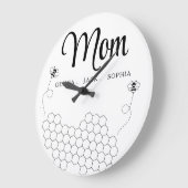 Aangepaste Moederdag cadeau van kinderen naam bij Grote Klok (Hoek)