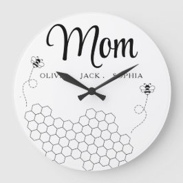 Aangepaste Moederdag cadeau van kinderen naam bij Grote Klok