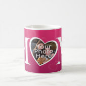 Aangepaste Moederdag M Heart M MOM Photo Mok (Center)
