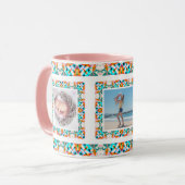 Aangepaste Moederdag Mama Momma Foto Thee Koffie Mok (Voorkant links)